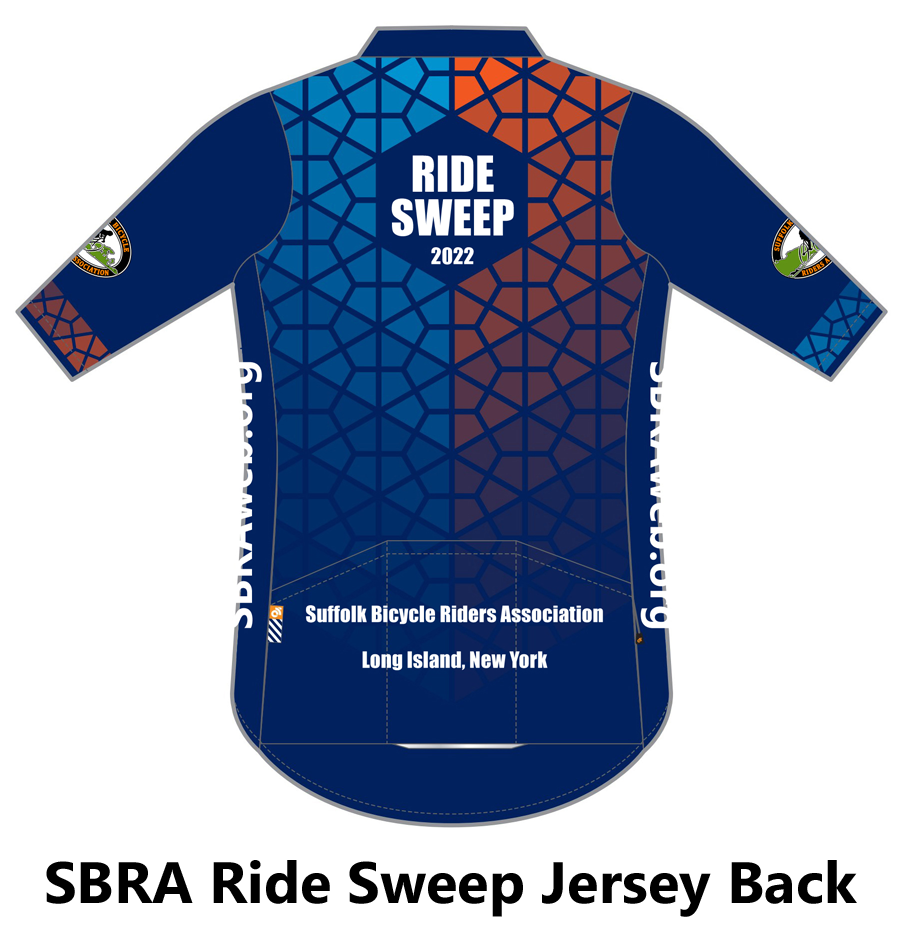 SBRA Ride Sweep Jersey Back